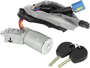 Ignition Lock Switch Closer Car Ignition Key Auto Ignition Lock Switch with 2 Keys 4162. Fits for Berlingo for Partner