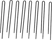 Pets Replacement Ground Stakes for Dog Playpen, 8Pack, 6.24 inch, Metal Stakes for Gardens Dog Fence