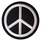 Peace Victory Movie Patch Embroidery Iron on Sew on patch Badge For Clothes 7cm