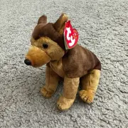 Vintage Ty Beanie Babies 2001 Courage NYPD Dog Plush