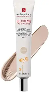 Korean Skin Therapy BB Cream with Ginseng, Light (Ivory) with Makeup-Care and Face Cream "Baby Skin" Effect 40ml
