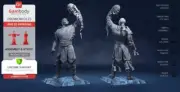 Sub Zero Resin Sculpture Statue Model Kit size choices! Unpainted/Unassembled