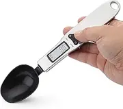 500g Food Spoon Scale Digital Kitchen Spoon Scale Display Scale Weight G OZ GN CT for Baking Cooking Portable Food Scale 0.1g Precise Black Type 195