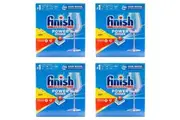 168pc Finish Scented Dishwasher Tablets Capsules w Powerball Lemon Sparkle