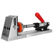 Woodworking Inclined Pocket Hole Drilling Guide Clamp W/ Carpenter's Tool ECO