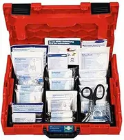 Bosch Professional First Aid Kit in L-BOXX 102 (incl. First aid Dressing Materials Complaint with DIN 13157)
