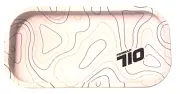 Formula 710 Oil Wax White Small Size Metal Rolling Tray 8”x4”