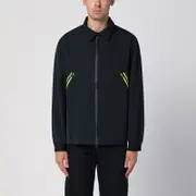 [Purple Mountain Observatory] Black Shirt Jacket With Zip XL Black