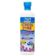 API Marine Stress Zyme Saltwater Aquarium Cleaning Solution 16-Ounce Bottle