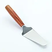 American Metal Craft Pizza Server PSA105, Acacia Wood Handle, 10-3/4" L