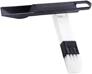 MERRYHAPY Ergonomic Long Handle Broom and Dustpan Set Multi-Functional Home Cleaning Brush for Window Door Drawer Tile Corner