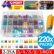 5/1Box Car Fuse Blade Assorted 2A-35A Blade Fuses Set Auto Truck Assortment Kit