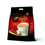 Trung Nguyen G7 Instant Coffee - 3-in-1 Roasted Ground Blend with Creamer & S...