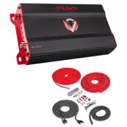 Crunch DR-3725.1D Class D V-Drive Monoblock Subwoofer Amplifier with Amp Kit