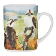 A Country Life Kookaburra Fine Bone China Tea Coffee Mug