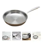 Pancake Making Pan Stainless Steel Cooking Pan Stainless Steel Wok