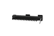 HEUGER Slide-Out Side-Mounted Tie Rack - Dark brown
