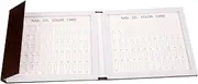120 Nail Display Color Card Nail Tips Color Chart Nail Color Plates Nail Color Chart Nail Display Book Nail Display Chart Nail Gel Polish Nail Color Show Cards Paper Coffee