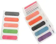 TOKIDNY 50pcs Adorable Colorful Breathable Stickers for Daily Use for Outdoor Activities Emergencies Colors Each Skin-friendly Design
