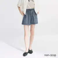 在飛比找momo購物網優惠-【non-stop】舒適百搭牛仔短褲-2色