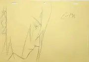 Naruto Drawing Animation Production Cel Genga Douga: Sasuke - 4725