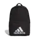 adidas 後背包 Classic Logo Backpack 男款 愛迪達 加厚背帶 外出 上學 黑 白 H34809