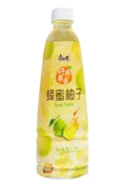 (24 Pack) KANGSHIFU Pomelo Grapefruit Juice with Sweet Honey, 16.9 Fl Oz 康师傅蜂蜜柚子
