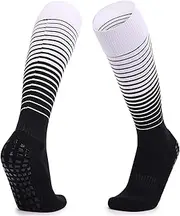 [HAMKVBPR] Soccer Socks Sports Stockings Thick Breathable Anti-Slip Wearproof Running Hiking Football Sports Socks for Running Gym Workouts