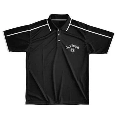 Jack Daniels Lightweight Sports Polo Tee T Shirt Father's Day gifts