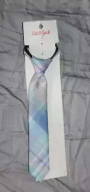 Cat & Jack Boys' pastel Zipper Tie Size Small / Medium NWT