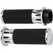 ARLEN NESS 0630-1035 07-318 Fusion Deep Cut Grips - TBW - Chrome