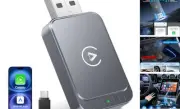 Wireless Carplay Adapter & Android Auto Wireless Adapter 2-in-1 Fast & Stable