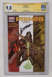 Primos 1 AWA 2022 CGC SS 9.8 Al Madrigal Signed Dave Johnson