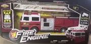 NKOK 2011 R/C Fire Engine Truck Full Function Radio Control 27 MHz-New in Box!