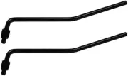 Black Tremolo Whammy Bar Replacement For Floyd Rose Electric Guitar 2Pcs