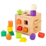 Color Learning Cube Toy Matching Sorting Box