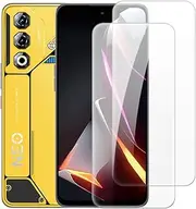 2 Pack Tempered Glass Screen Protector Set Compatible with ZTE Nubia Neo 3 GT 5G, HD Clear, Anti-Scratch, Bubble-Free, Easy Installation