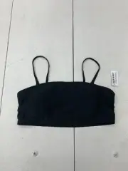 Old Navy Womens Black Swim Top Size Large