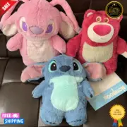 Anime Stitch Plush Hand Warm Bottle Hot Water Bottles Kawaii Soft Portable Gifts