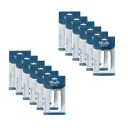 12PK Malli Braided Flat Portable Sewing Elastic Band Tape/Cord 4cm x 3m Assorted
