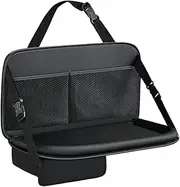 Car Back Seat Organizer - Auto Backseat Holder with Foldable Table - Multifunctional Seat Back Organizer with Foldable Table for Car, Automotive, Truck, SUV