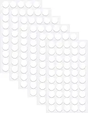 AIEX 300pcs Transparent Putty Double-Sided Adhesive Round Sticky Putty Removable Traceless Adhesive Sticker Multipurpose Tape Nano Gel Mat for Glass, Wall, Metal, Wood, Ceramic, Plastic, Diameter 20mm