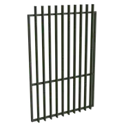 ProtectorAl 800-1200W x 1800H Woodland Grey Aluminium Radiator Pool Gate