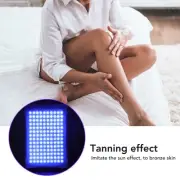 Tanning Lamps 140 Light Chips Face Body Portable Tanning Light Panel With Re EUJ