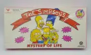 The Simpsons: Mystery of Life Board Game 1990 Cardinal Brand New in Box 4300