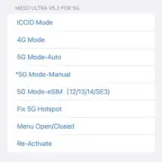 MKSD ULTRA V5.3 adhesive 5G MODE QPE IOS16.X IP14 12 sprint cricket metroPK_