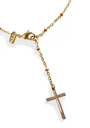 [Vanessa Mooney] Gilded Cross My Heart Anklet