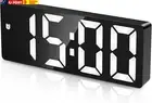 Digital Alarm Clock, Newest Version LED Clock for Bedroom, Electronic Desktop Cl