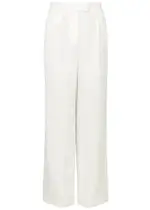 Jonathan Simkhai Novia Straight-leg Trousers - Ivory - 10 (UK14 / L) 10 (UK14 / L)