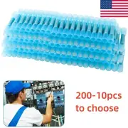 200Pcs 16-14 AWG Heat Shrink Butt Wire Splice Seal Connectors Crimp Terminals US